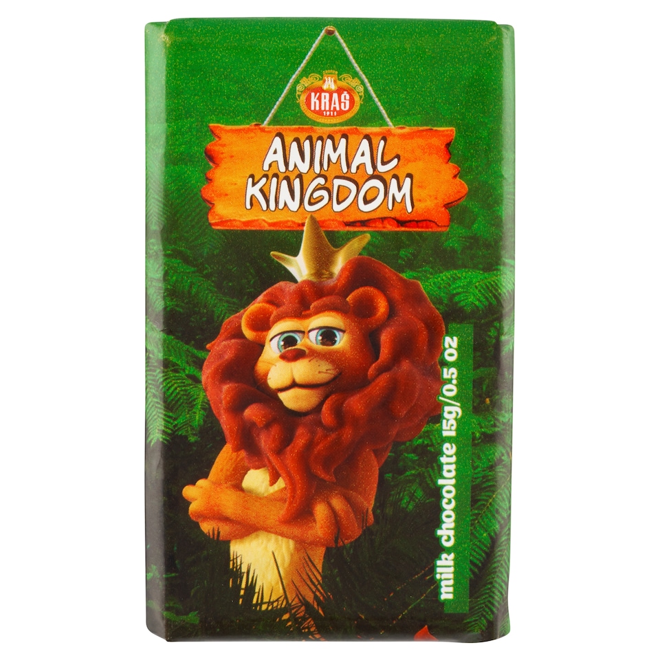 obrázok 1 z Kraš Animal Kingdom mliečna čokoláda 15 g