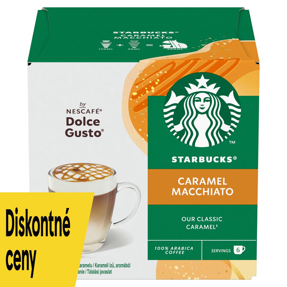 obrázok 1 z STARBUCKS Caramel Macchiato by NESCAFÉ Dolce Gusto - 12 kapsúl (6 šálok)