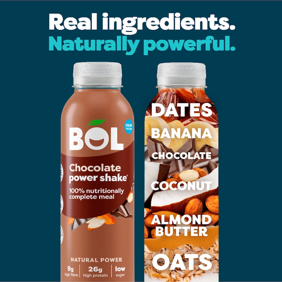 image 1 of BOL Chocolate Power Shake 410g