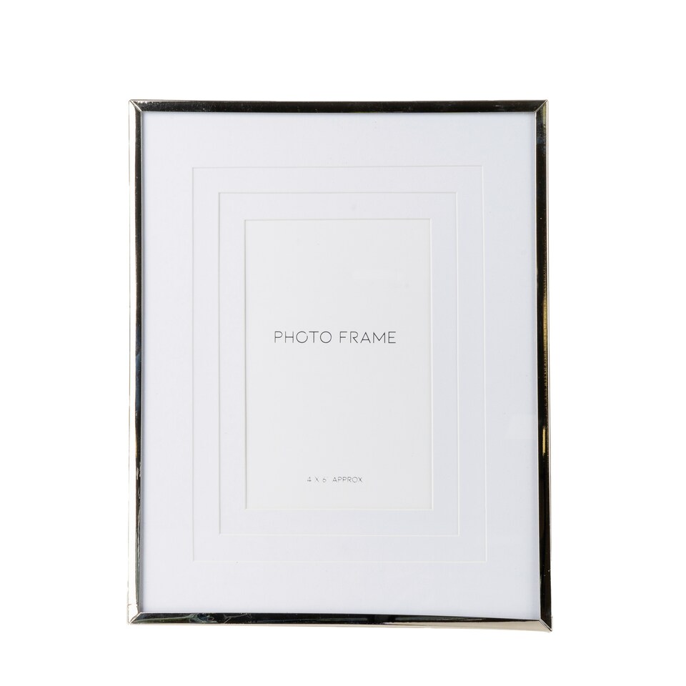 Candlelight Silver Frame 4X6