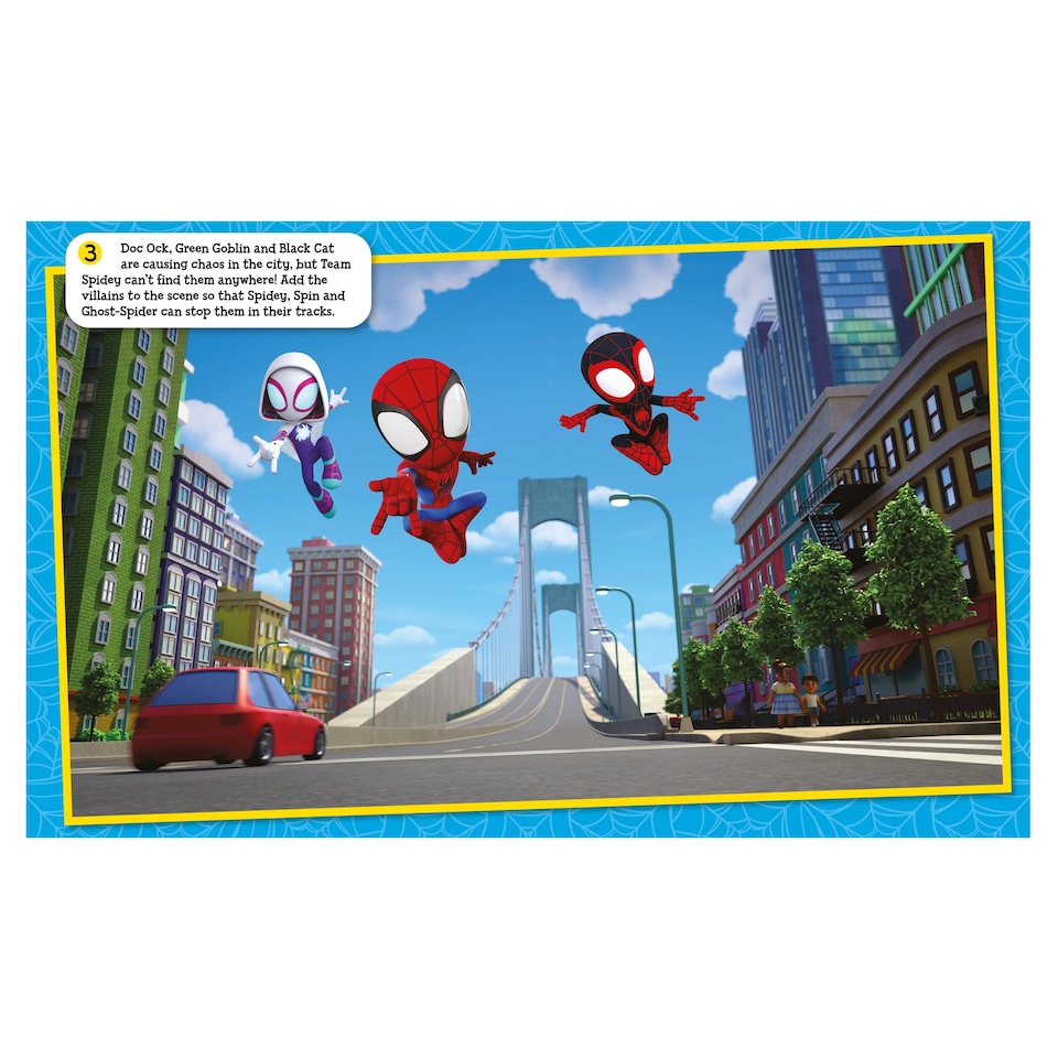 image 1 of Spidey Amazing Friends Sticker Scenes