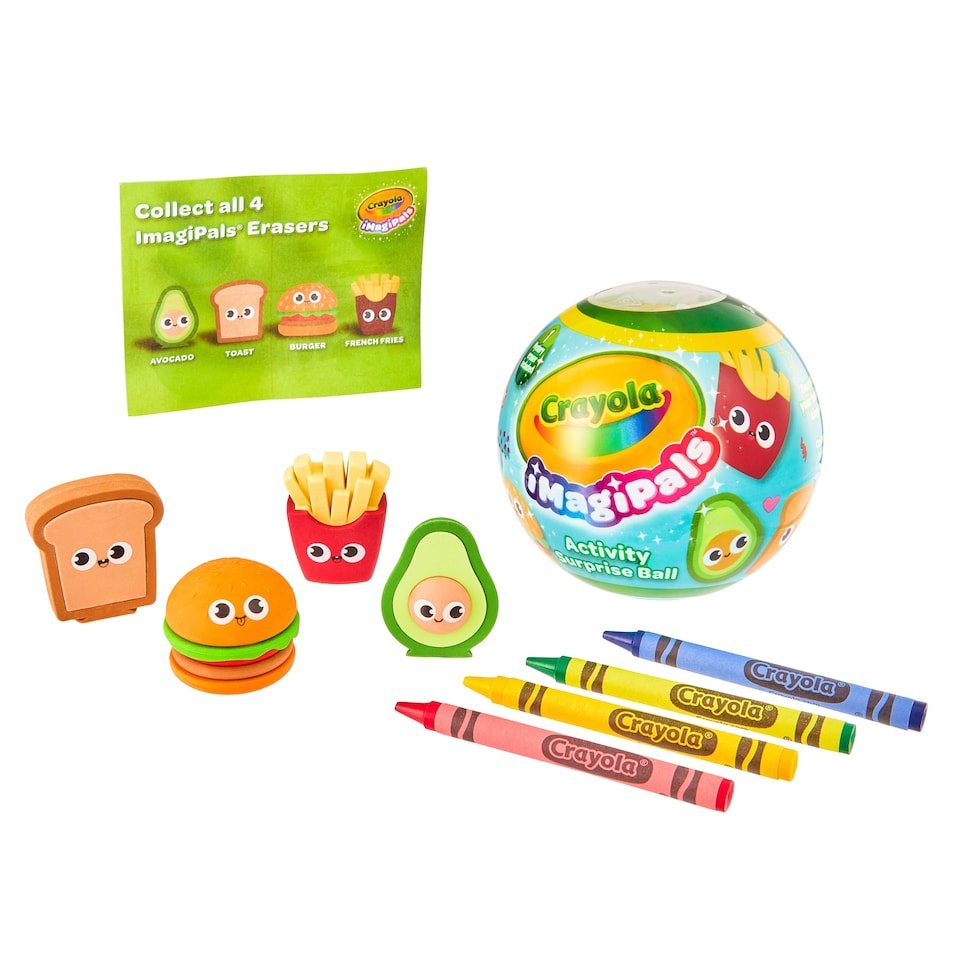 image 1 of Crayola Foodie Friends Imagipals Activity Surprise Ball