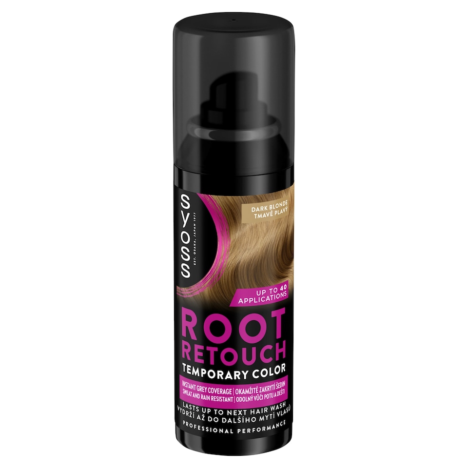 image 1 of Syoss Root Retouch Temporary Color Spray for Ingrown Hair Dark Blonde 120 ml