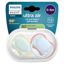Philips Avent Ultra Air Night Time Soother 0-6 months 2 pack