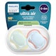 image 1 of Philips Avent Ultra Air Night Time Soother 0-6 months 2 pack