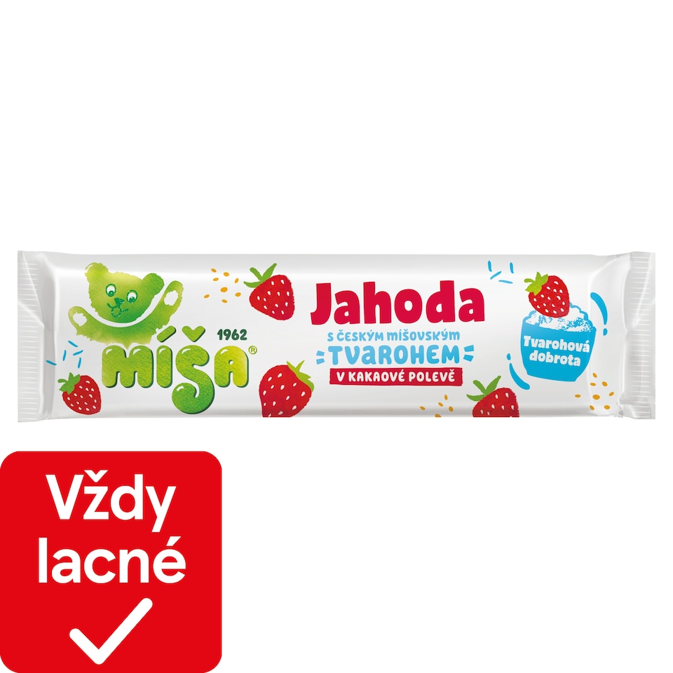 Míša Jahoda zmrzlina 55 ml