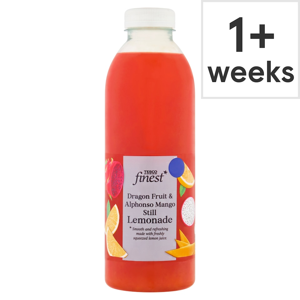 Tesco Finest Dragon fruit & Alphonso Mango Lemonade 750ml