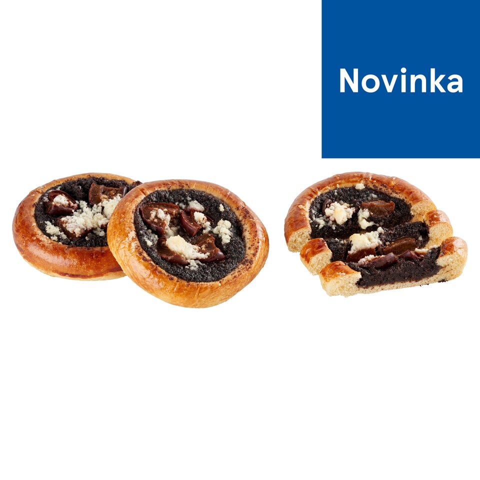 Tesco Premium Poppy Seed Cake with Plums 120 g