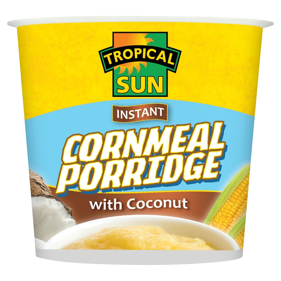 Tropical Sun Instant Cornmeal Porridge With Coconut 70G