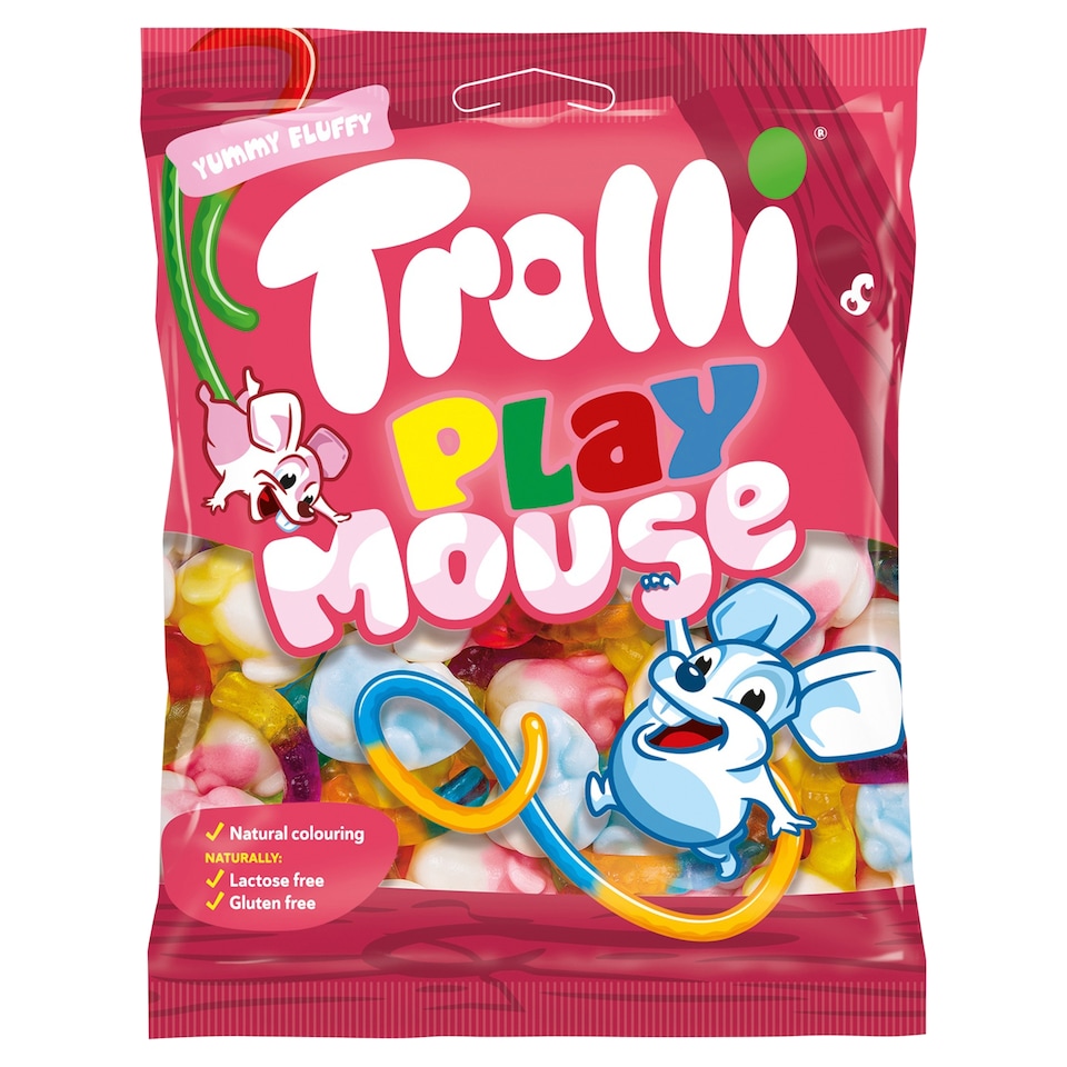 Trolli Play Mouse hab gumicukorka 100 g 
