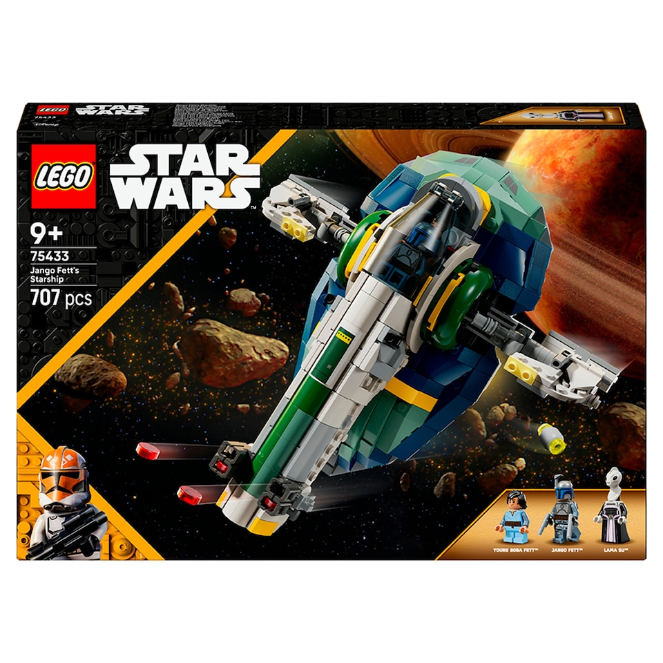obrázok 1 z LEGO Star Wars 75433 Jango Fett a jeho hviezdna loď