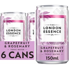 London Essence Grapefruit & Rosemary Tonic 6X150ml