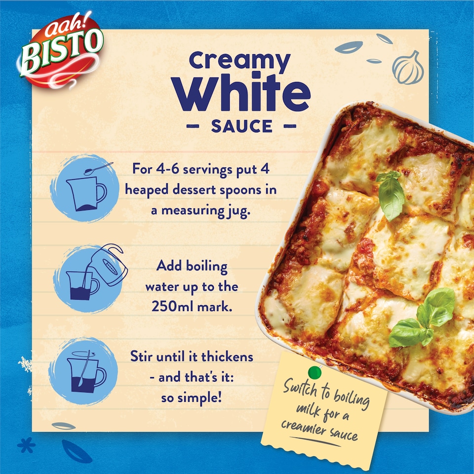 image 1 of Bisto White Sauce Mix 185G