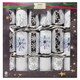 image 1 of Tesco Snowflake Luxury Christmas Crackers 6 pack