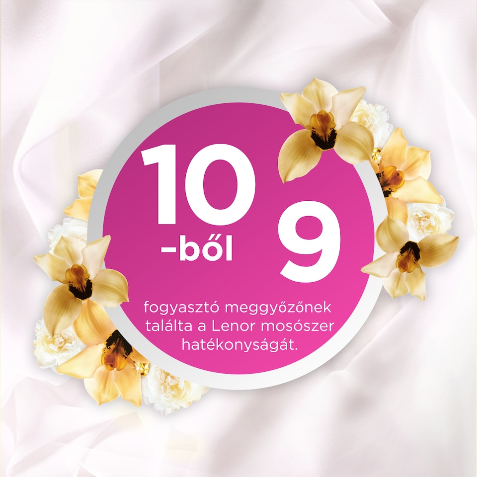 Lenor Vanilla Orchid & Golden Amber Mosópor 60 Mosáshoz 1. kép