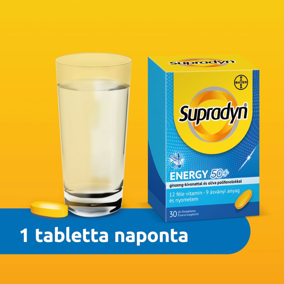 Supradyn Energy 50+ filmtabletta 30 db 1. kép