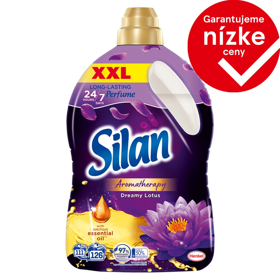obrázok 1 z Silan aviváž Aromatherapy Dreamy Lotus 126 praní, 2772 ml
