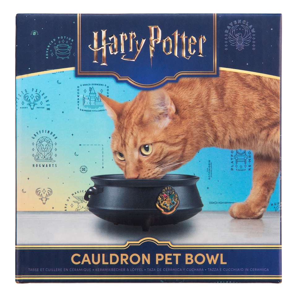 image 1 of Harry Potter Cauldron Pet Cat Bowl