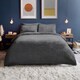 image 1 of Silentnight Grey Teddy Duvet Double