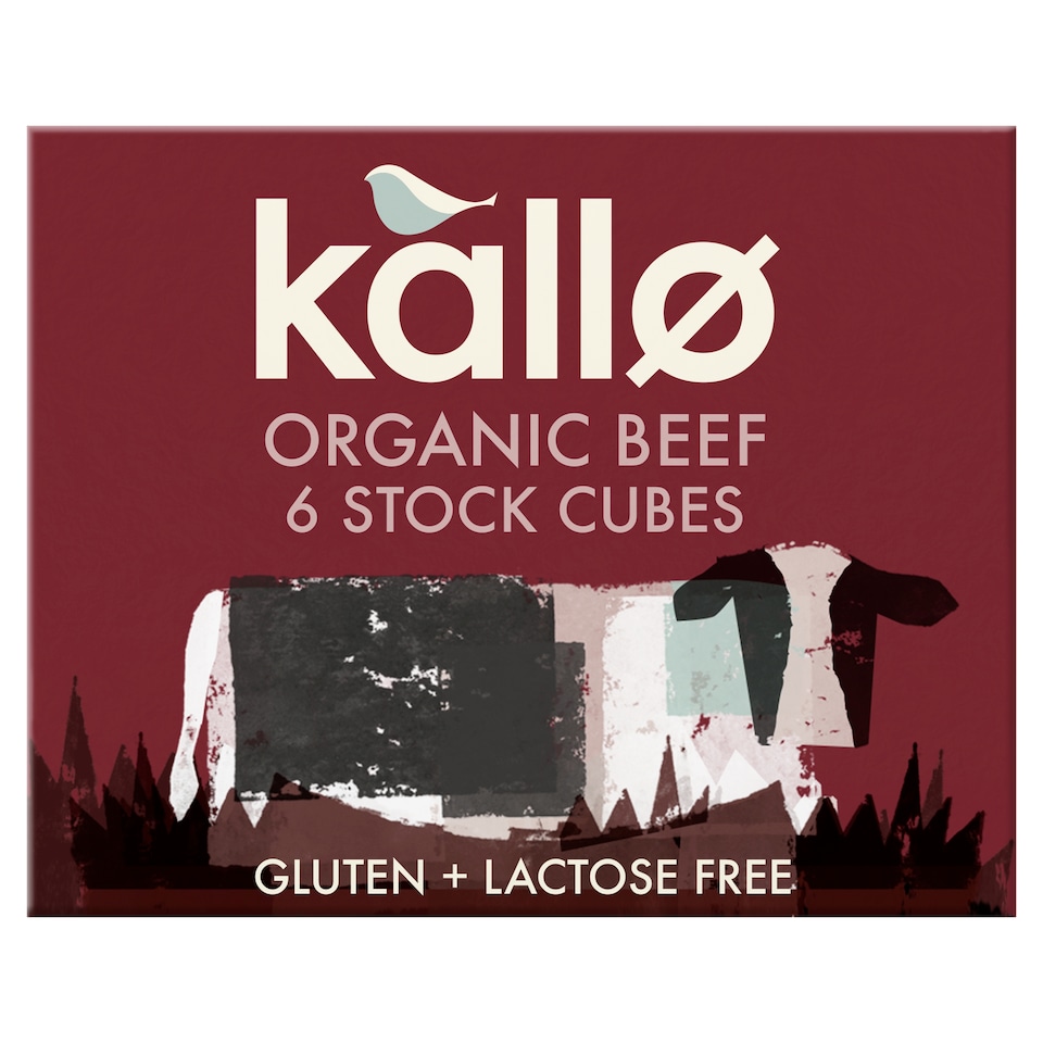 Kallo Organic Beef Stock Cubes 66G