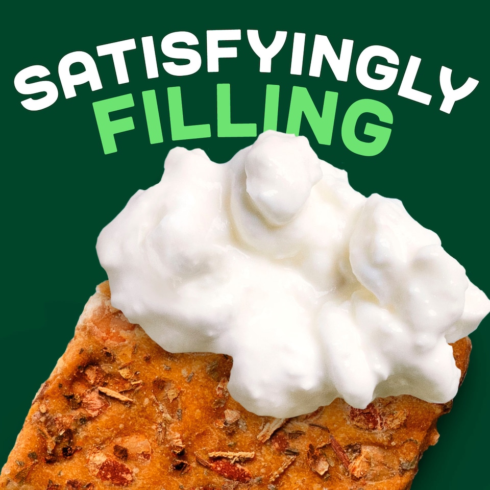 image 1 of Arla Cottage Cheese Crunch Pots with Rye Crackers 185g