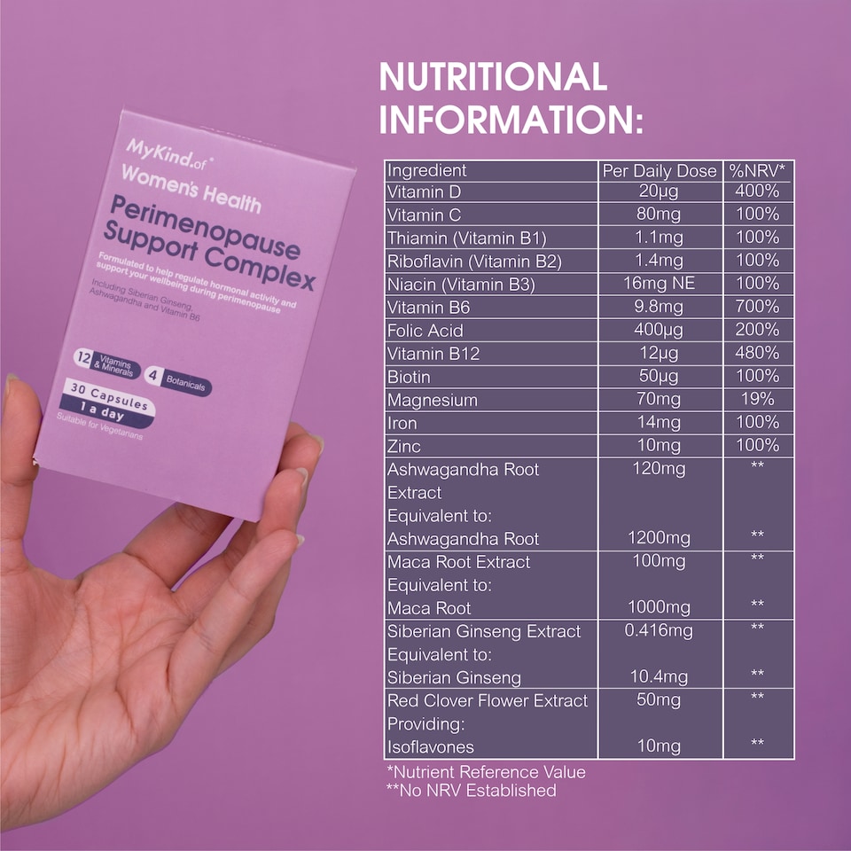 image 1 of MyKind.of Perimenopause Support Complex 30 Capsules