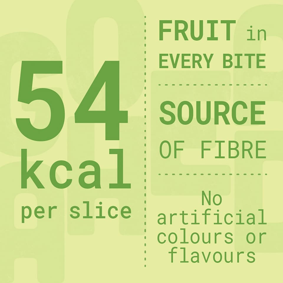 image 1 of Go Ahead Apple Crispy Fruit Slices Snack Bars Multipack 4 x 43.6g