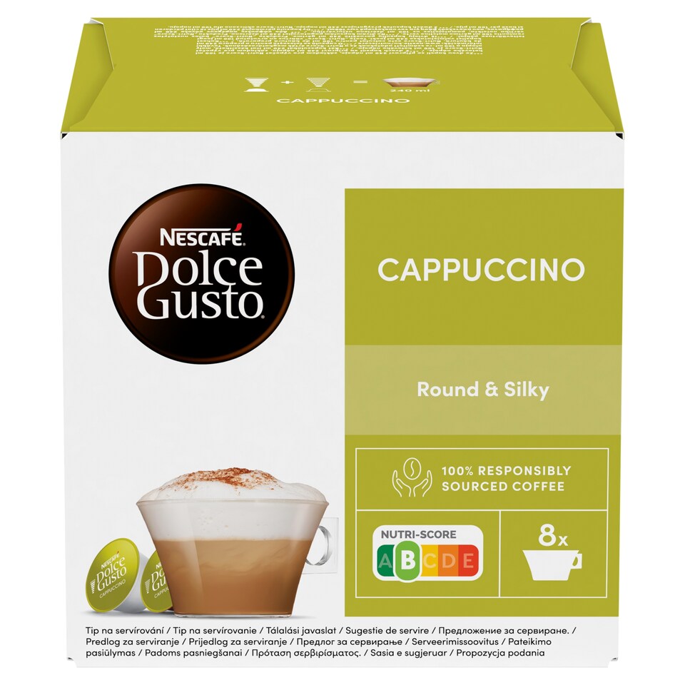 NESCAFÉ® Dolce Gusto® Cappuccino - kávové kapsle - 16 ks