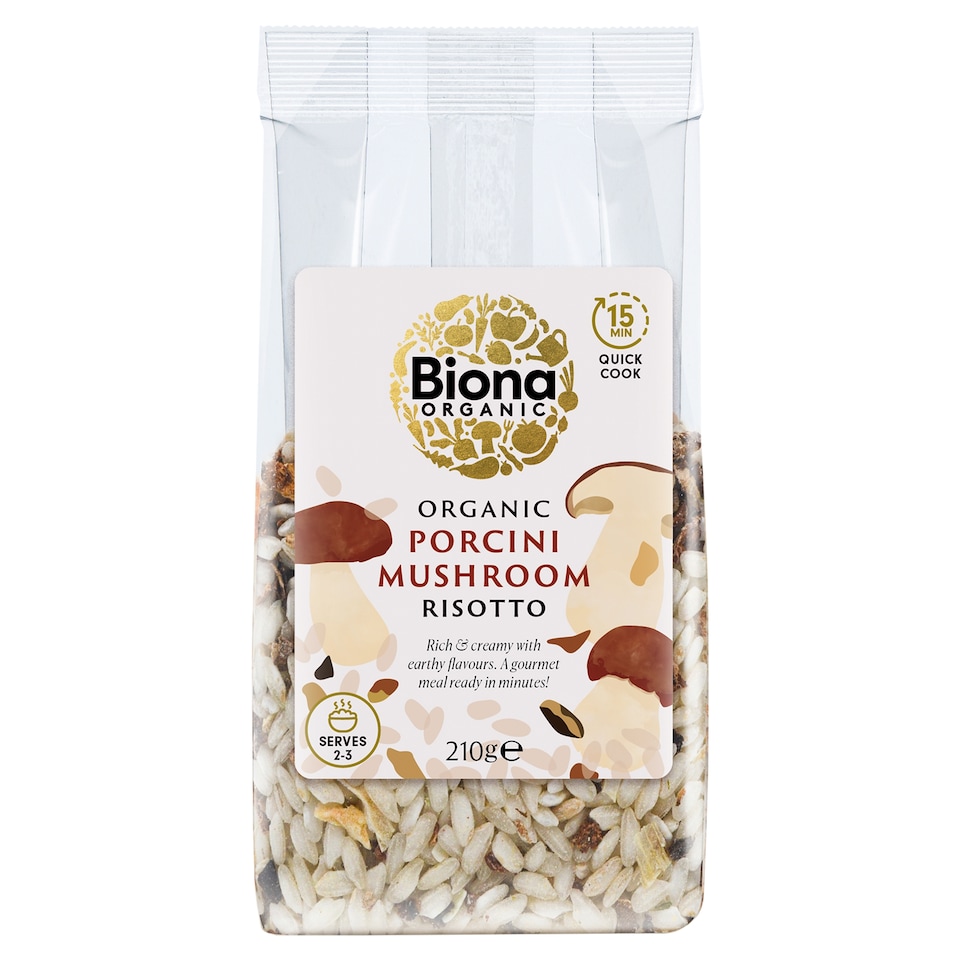Biona Organic Porcini Mushroom Risotto 210g