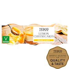 Tesco Lemon Cheesecake 3X100g