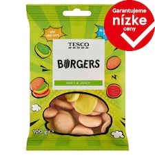 Tesco Želé cukríky s ovocnými príchuťami 100 g