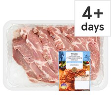 Tesco Northern Irish Pork Shoulder Steaks 1kg