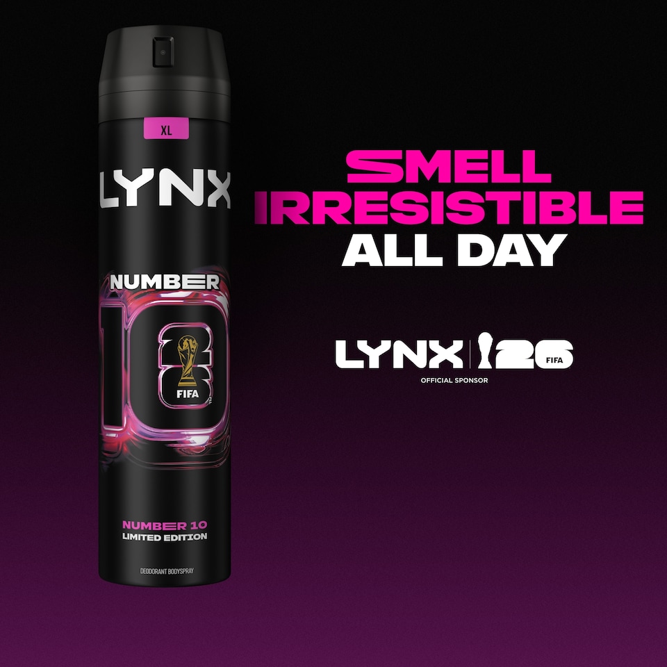 image 1 of Lynx Men Number 10 48h Deodorant Bodyspray Aerosol 250ml