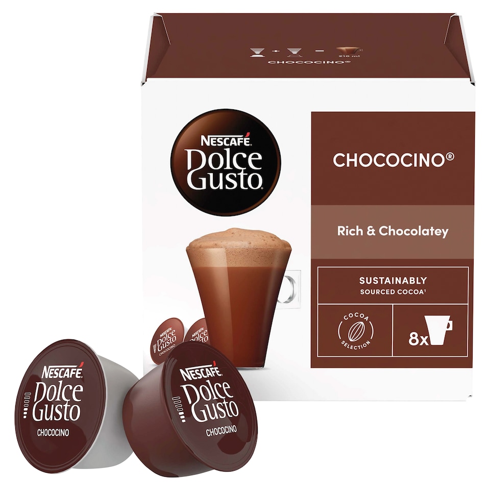image 1 of Nescafe Dolce Gusto Chococino Pods 16 Capsules