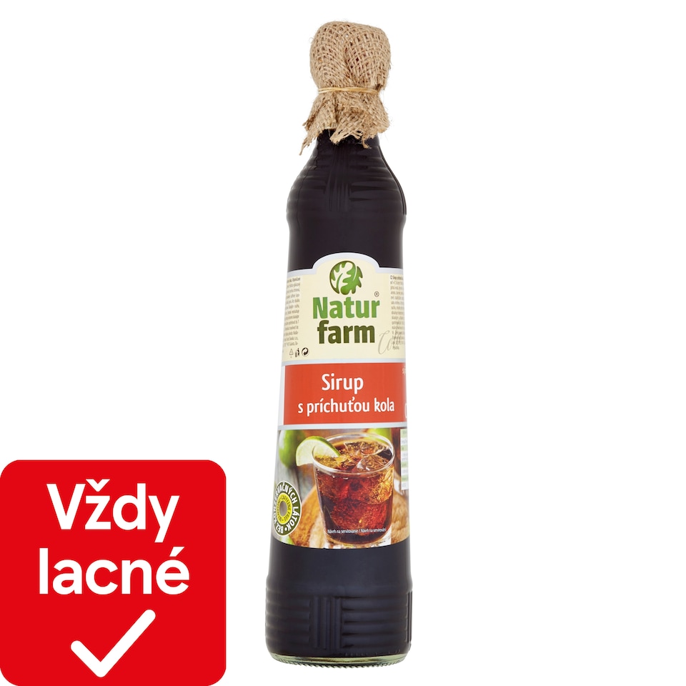 Natur Farm Sirup s príchuťou kola 0,7 l