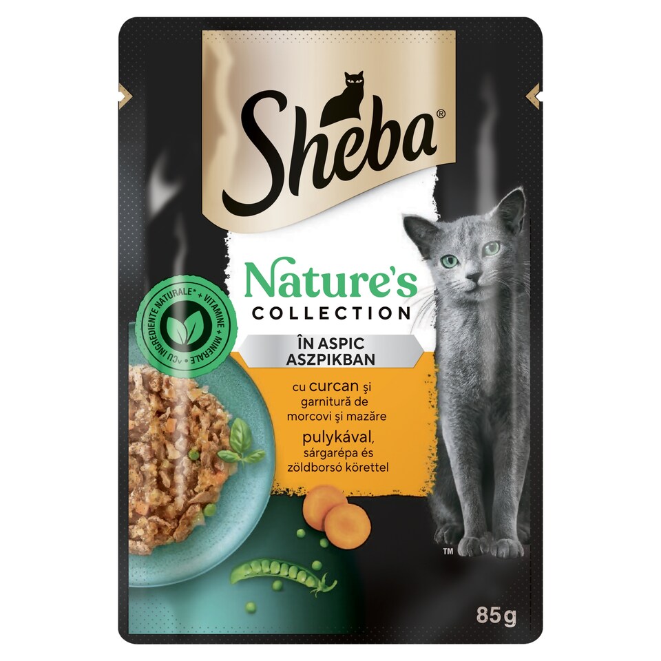 Sheba Nature's Collection Complete Wet Food for Adult Cats in Aspic 85 g