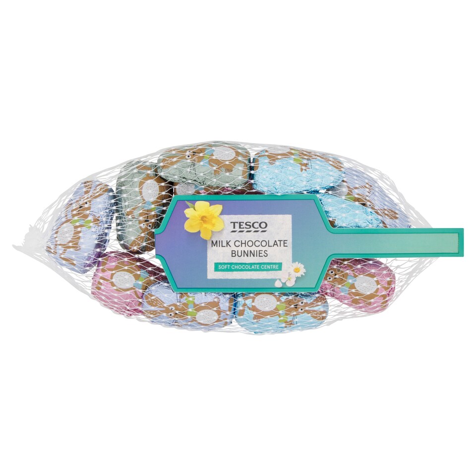 Tesco Milk Chocolate Bunnies 75G