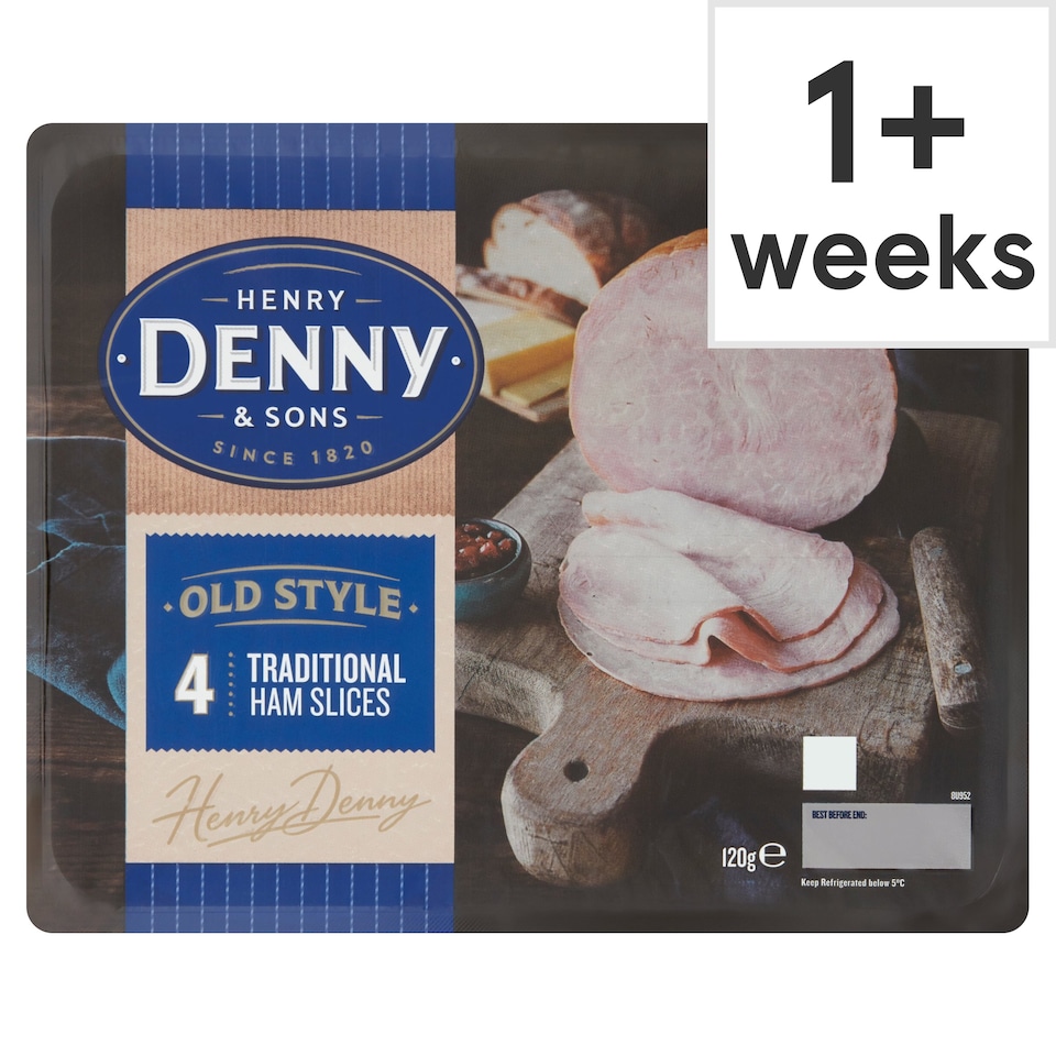 Denny Old Style Traditional Ham Slices 120G