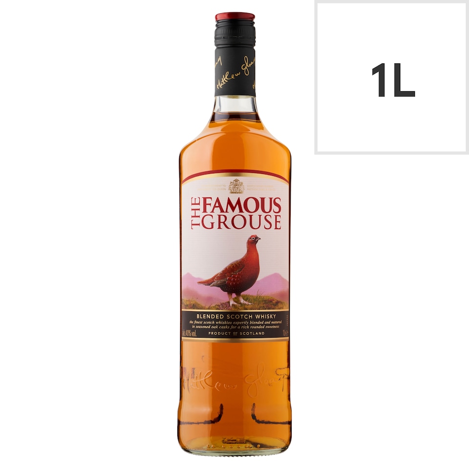 The Famous Grouse Finest Blended Scotch Whisky 1 Litre