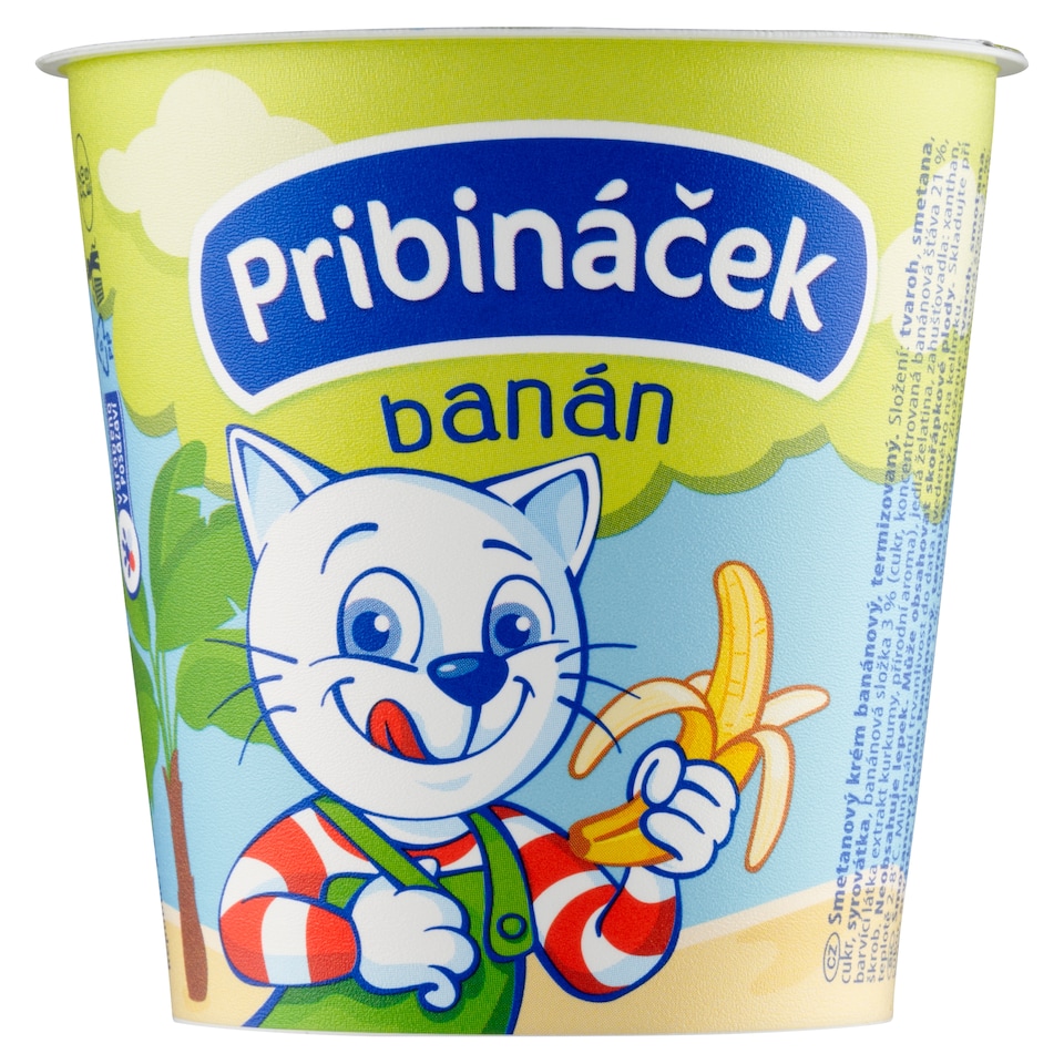 image 1 of Pribináček Banana 125 g