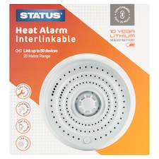 Status 10Yr Heat Alarm Interlinkable