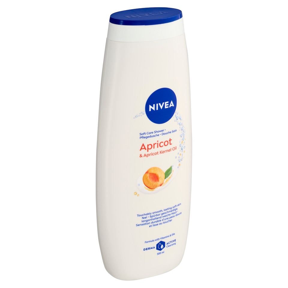 image 1 of Nivea Apricot & Apricot Kernel Oil Care Shower Gel 500ml