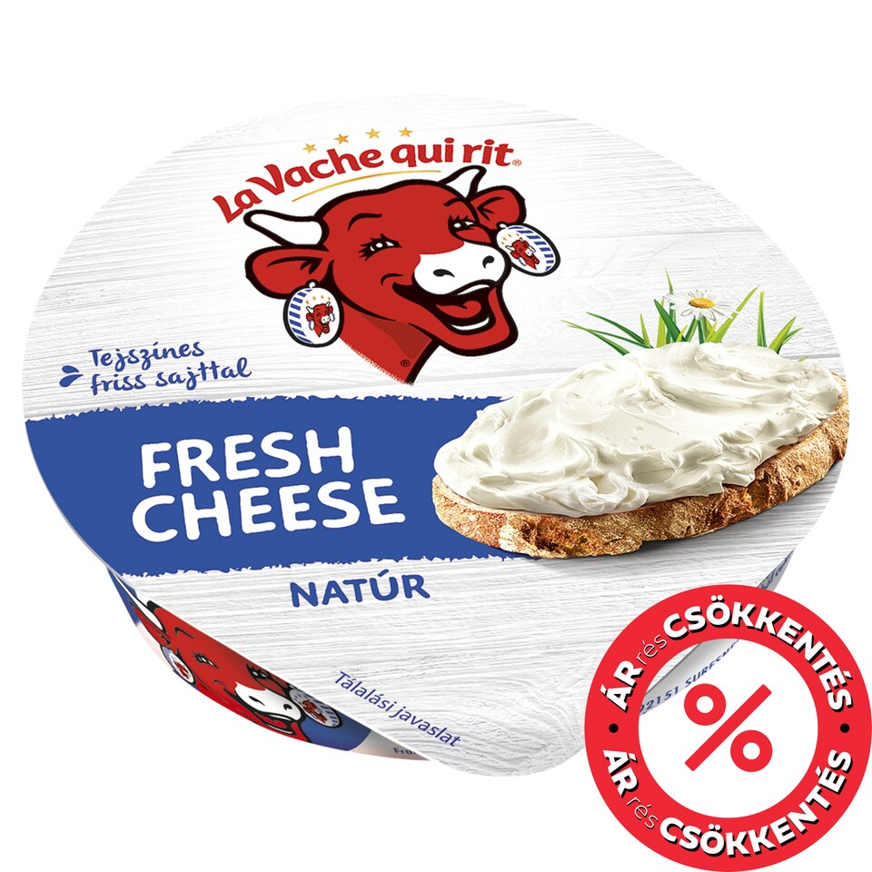 La Vache Qui Rit Natural Sandwich Spread with Cream Cheese 80 g