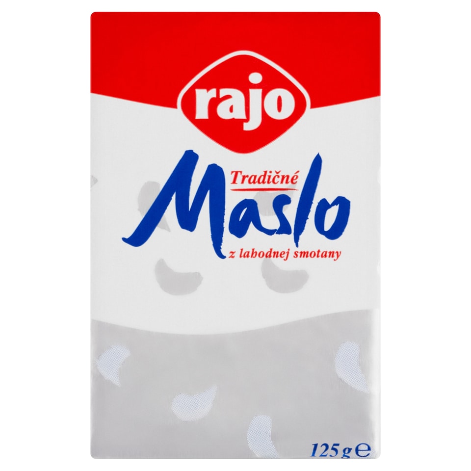 obrázok 1 z Rajo Tradičné maslo z lahodnej smotany 125 g
