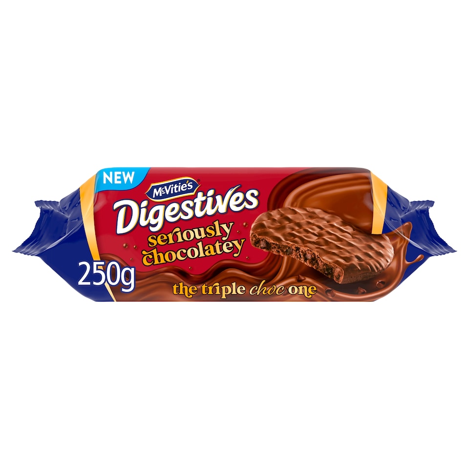McVitie's Digestives Seriously Chocolatey Biscuits 250g