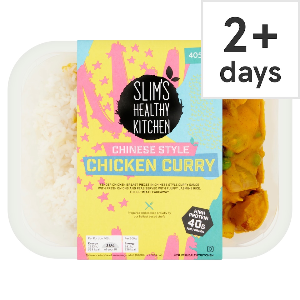 Slim's Healthy Kitchen Chinese Style Chicken Curry 405G