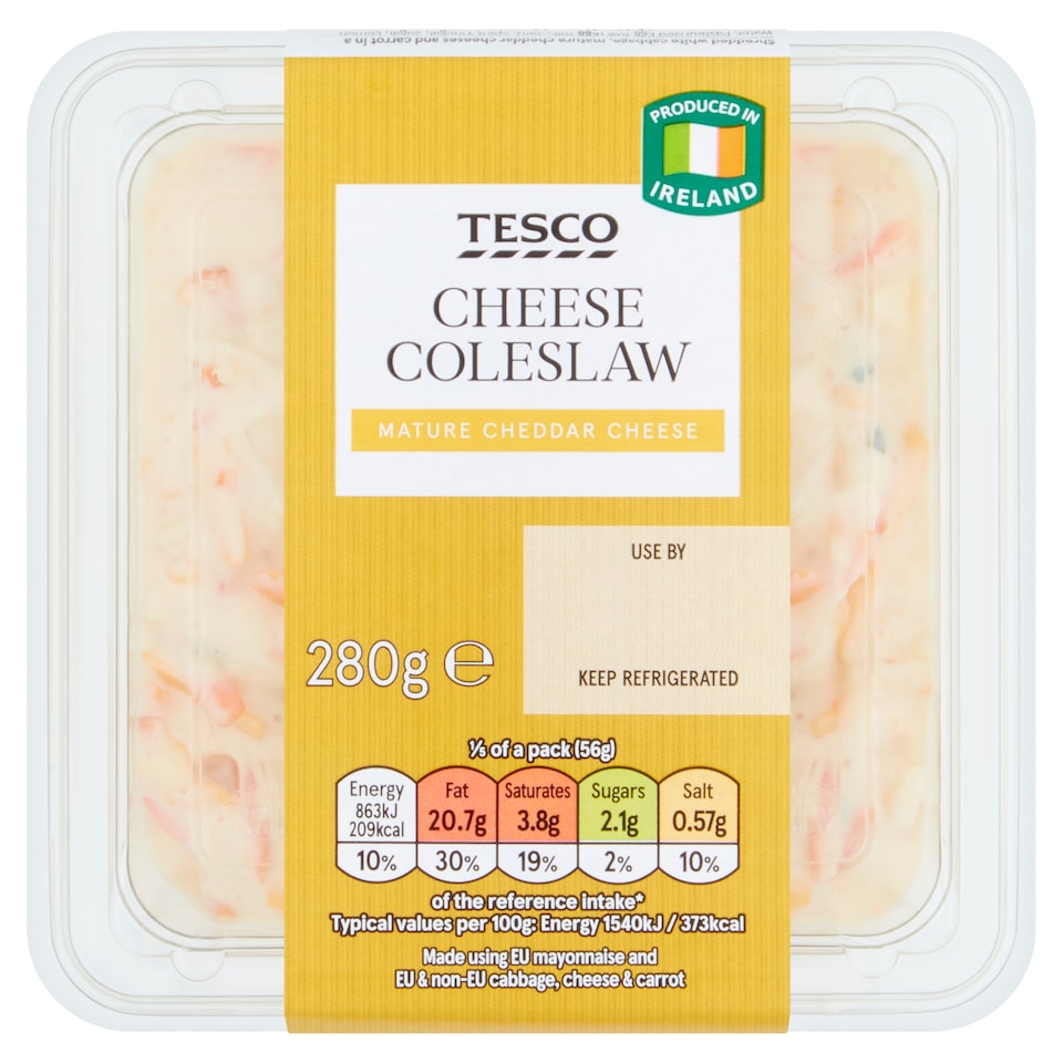 Tesco Cheese Coleslaw 280G
