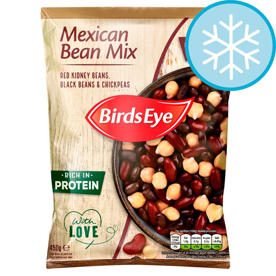 Birds Eye Mexican Bean Mix 450G