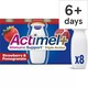 image 1 of Actimel+ Triple Action 100% Vitamin D Strawberry & Pomegranate Yoghurt Drink 8x100g