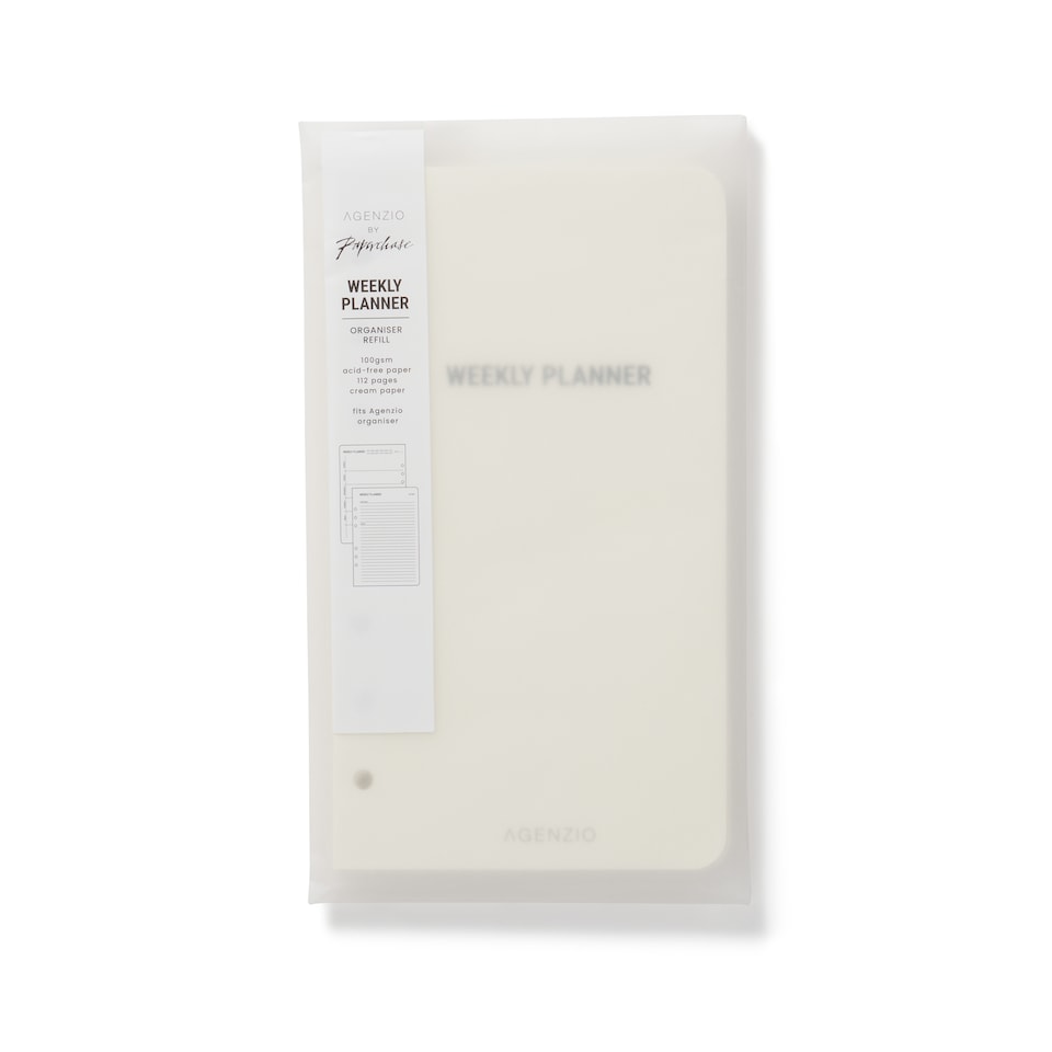Agenzio Organiser Refill - Weekly Planner